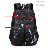 Large Capacity School Backpack - Spacious Interior, Korean Fashion Inspired, Stylish Design - Unisex for Men and Women, Perfect for High School and Junior High School Students, Campus Life Essential