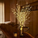 1pc Battery Powered Luminous Birch Branch Decorative Light: Simulated Artificial Branches for Indoor, Wedding, Party, Home Decoration and Festivals