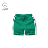 LUTAOTIE Children's Clothing  New Double Strip Shorts Boys and Girls Summer Clothes Fashionable Fifth Pants Children One Piece Dropshipping