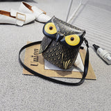 LUTAOTIE  Spring New Fashion Small Cat Bag Cartoon Owl Bag Shoulder Messenger Bag Foreign Trade Flower Printed Small Bag