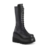 In Stock HOTan and NEWn Platform plus Size Long Boots Female Autumn New Platform Leather Boots  Wish Women's Boots