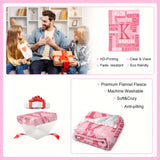 Personalized Name Fleece Blanket: Soft and Comfortable, Suitable for Adults - Perfect for Home, Picnics, or Travel - Contemporary Style, No Embellishments, Character Theme, All Seasons, Multi-Purpose, Fleece Fabric, Knit Weave, Other Craftsmanship, Digita