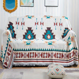 1pc American Woven Blanket Boho Throw Blanket With Tassels For Sofa, Farmhouse Bed Couch Office Ramadan