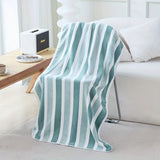 Luxurious Space-Themed Bath Towel Set - Ultra Absorbent, Quick-Drying, Extra Soft, Non-Shedding, Knit Fabric, 280 GSM - Perfect for Couples, Plush, Hotel-Quality, Bath Sheet with Stylish Stripes