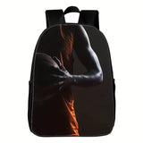 Unisex Basketball Backpack - Spacious & Durable, Perfect for Students & Commuters - Casual Style with Comfortable Straps