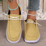 lutaotie Chic & Comfortable Walking Sneakers for Women - Breathable, Lightweight & Slip-On for Outdoor and Casual Wear