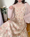 LoveFery Realization of a Sweet Dream Rose Fairycore Princesscore Dress