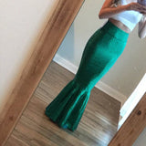 LUTAOTIE EBay European and American Hot Sexy Mermaid High Waist Fishtail Skirt Exclusive for Cross-Border Wish Hot Sale