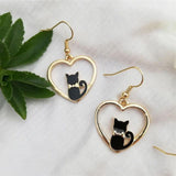 lutaotie Furry Tomodachi Kitten Bunny Fairycore Cottagecore Princescsore Earrings