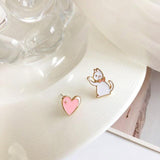 lutaotie Furry Tomodachi Kitten Bunny Fairycore Cottagecore Princescsore Earrings