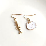 lutaotie Furry Tomodachi Kitten Bunny Fairycore Cottagecore Princescsore Earrings