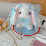 lutaotie Itty Bitty Pearl Bunny Friend Bag