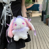 lutaotie Itty Bitty Pearl Bunny Friend Bag