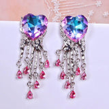 lutaotie Girly Movie Night Fairycore Princesscore Earrings