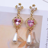 lutaotie Girly Movie Night Fairycore Princesscore Earrings