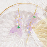 lutaotie Girly Movie Night Fairycore Princesscore Earrings