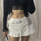 LUTAOTIE Skirt Women's Clothing Cross-Border  New Summer Slim Fit Sexy Solid Color Low Waist Hot Girl Lining Denim Skirt