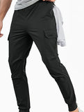 LUTAOTIE Summer  European and American New Cargo Pants Loose Casual Pants Skinny Pants Ankle-Tied Men's Trousers