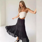 LUTAOTIE Spring  New Cross-Border E-Commerce Independent Station Foreign Trade Popular Style Sexy Cake Dress Skirt Long Skirt