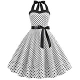 Hot Trade  TikTok Fashion Summer Polka Dot Brace Sexy Sweet Women's Clothing Dress Factory Direct Sales