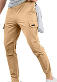 LUTAOTIE Summer  European and American New Cargo Pants Loose Casual Pants Skinny Pants Ankle-Tied Men's Trousers