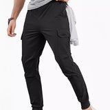 LUTAOTIE Summer  European and American New Cargo Pants Loose Casual Pants Skinny Pants Ankle-Tied Men's Trousers