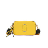 LUTAOTIE  New Cross-Border Bag Camera Bag Wholesale Retro  Contrast Color Small Square Bag Trendy One-Shoulder Bag Messenger Bag