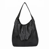 LUTAOTIE  Women's Bag  New Fashionable Soft Leather Shoulder Bag Large Capacity Fashionable Messenger Bag Korean Style Women's Handbag