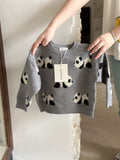 2024 autumn and winter sweater boys sweater cardigan spring girls sweater