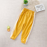 LUTAOTIE Bloomers 23 Spring/Summer New Children's Pants Casual Pants Girls Boys' Pants Ankle-Tied Loose Outer Wear Children's Anti-Mosquito Pants