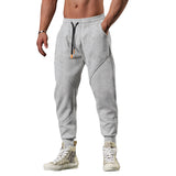 LUTAOTIE Foreign Trade Autumn Leisure Track Sweatpants Men's Loose Tappered Trousers Three-Dimensional Stitching Fitness Running Training New