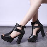 LUTAOTIE Elegant Metal Chain Ankle-Strap Open Toe Women's Sandals  Summer New Temperament Wild Stiletto Heels