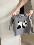 2024 autumn and winter sweater boys sweater cardigan spring girls sweater