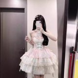 LLL Love God's Appointment Lolita Flower Wedding Lolita Dresses Ballet Princess Dress Birthday Dress for Women