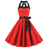 Hot Trade  TikTok Fashion Summer Polka Dot Brace Sexy Sweet Women's Clothing Dress Factory Direct Sales