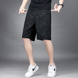 LUTAOTIE Summer New Sports Casual Shorts Men's plus Size Printed Fashion Trendy Korean Style Breathable and Loose Shorts Fashion