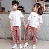 LUTAOTIE Bloomers 23 Spring/Summer New Children's Pants Casual Pants Girls Boys' Pants Ankle-Tied Loose Outer Wear Children's Anti-Mosquito Pants