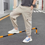 LUTAOTIE Boys' Quick-Drying Pants Children's Anti-Mosquito Pants  New Medium and Large Children's Summer Thin Boys Cargo Pants Sports Pants