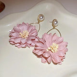 lutaotie Chateau en Rose Cottagecore Princesscore Fairycore Coquette Kawaii Earrings