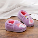 Cozy Cartoon Plush Kids' Slippers - Warm, Non-Slip Indoor Shoes for Boys & Girls, Perfect for Fall/Winter