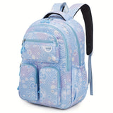 1pc Extra-Large Durable Travel Backpack - Stylish Casual Design with Multiple Compartments for Students & Explorers