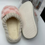 Ultimate Luxury Winter Plush House Slippers - Cloud-Soft Sole, Ultra-Fuzzy Slip-On, Snug Closed Toe - Intense Coziness & Toasty Warmth for Indoor Lounging