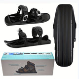 Mini Ski Skates for Outdoor Sports - Snow Shoes for Snowboarding Fun