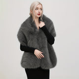 Luxurious Faux Fur Shawl - Extra Thick, Fashionable, Ultra-Soft, Cozy, and Cold-Weather Proof - Perfect for Autumn and Winter Seasons, Ideal for Bridal and Wedding Occasions, Stylish Accessory for Wedding Dresses, Elegant Cloak for Formal Events