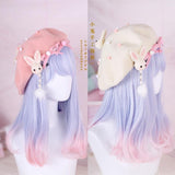 lutaotie Bunny Dream Kawaii Cottagecore Hat and Hair Accessories