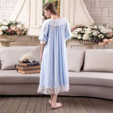 lutaotie By the Winter Lake Fairycore Sleepwear