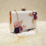 lutaotie Flower Embellished Bag