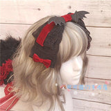 lutaotie Hollowed Evening Fairycore Hat & Hair Accessories Set