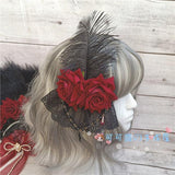 lutaotie Hollowed Evening Fairycore Hat & Hair Accessories Set