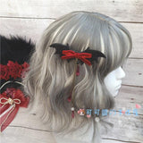 lutaotie Hollowed Evening Fairycore Hat & Hair Accessories Set